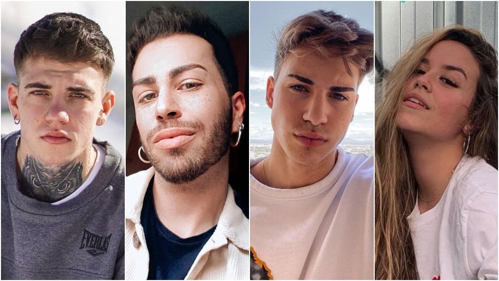 Algunos tiktokers que han apoyado a Marina Riverss