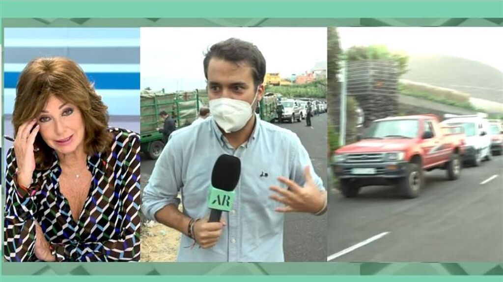 La angustia del reportero de AR, al ver que los vecinos de La Palma no pueden acceder a sus casas: "La lava está llegando al pueblo"