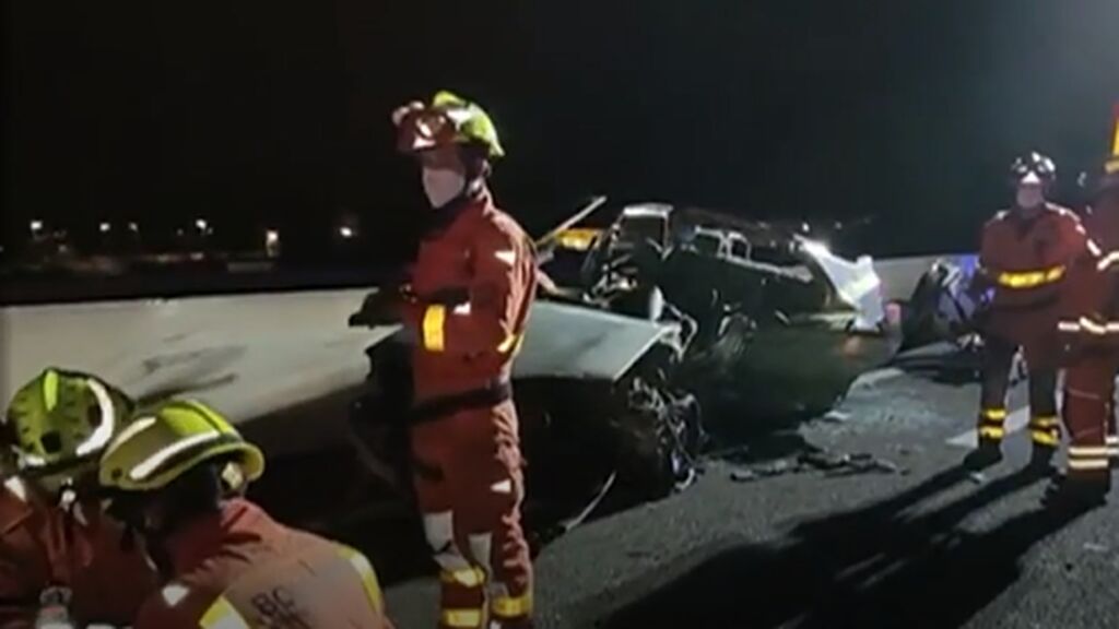 Un kamikaze provoca cinco muertos en la A-7 de Valencia