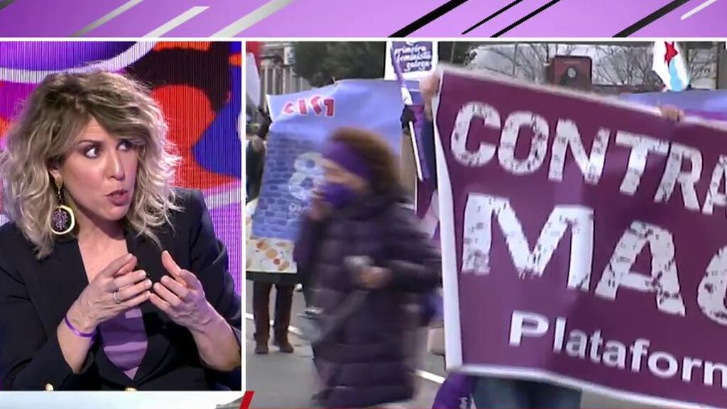 El discurso de Verónica Fumanal este 8M
