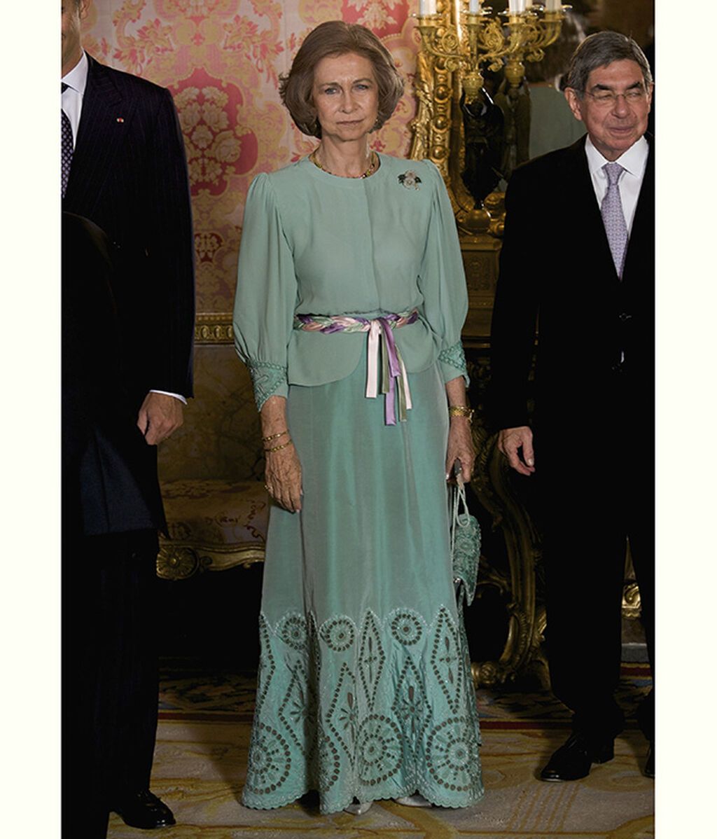Cerna de gala en honor al presidente de Costa Rica