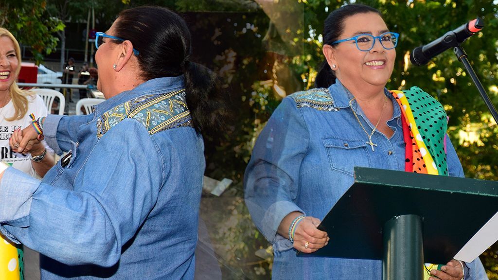 El pregón de María del Monte reivindicando su sexualidad y presentando a su novia, en vídeo