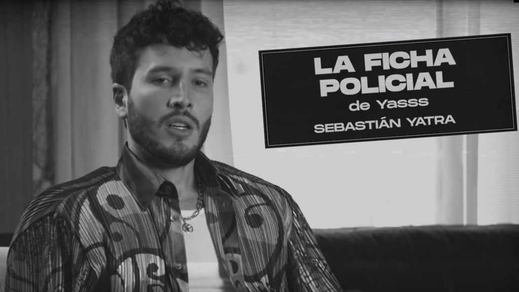 La ficha policial de Sebastián Yatra