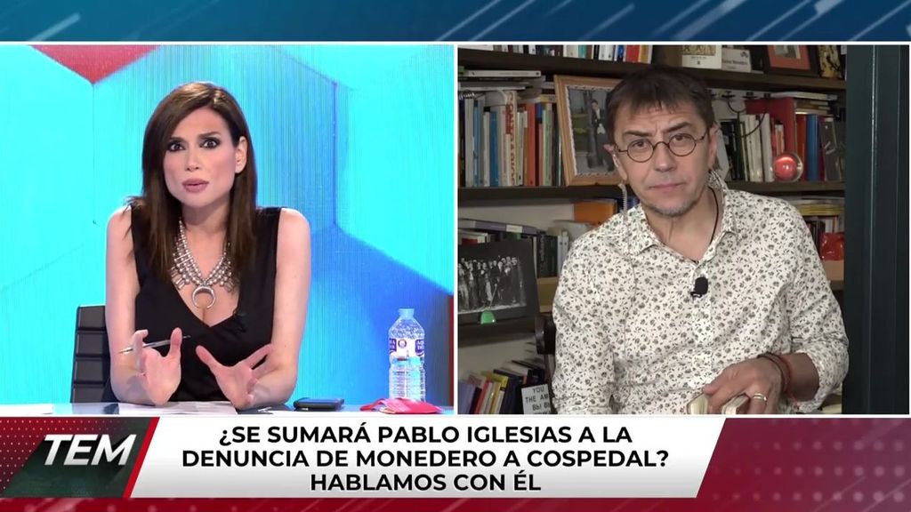 Monedero señala al Partido Popular de querer causarles la ruina: “Es una organización para delinquir, lleno de trampas”