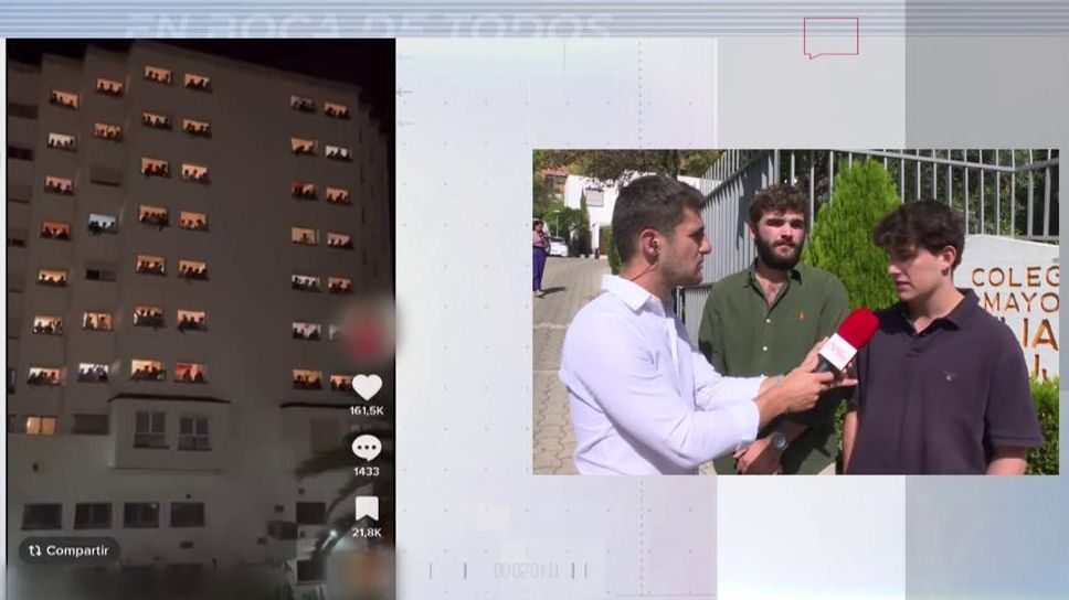 Dos alumnos del colegio mayor Elías Ahuja dan la cara: "Es una broma que se ha salido de madre"