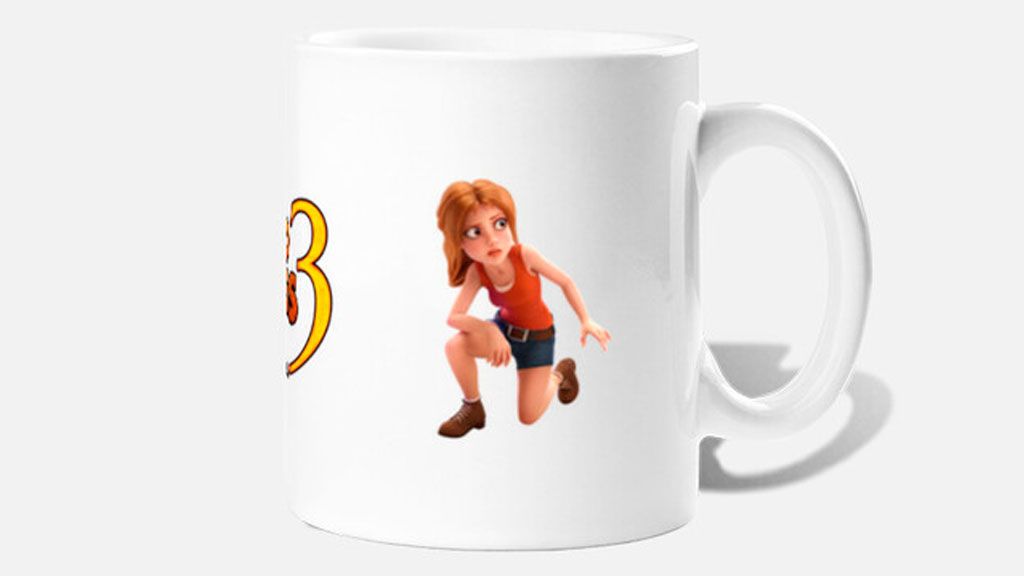 Tazas de Tadeo Jones 3: ¿Con quién vas a desayunar hoy?