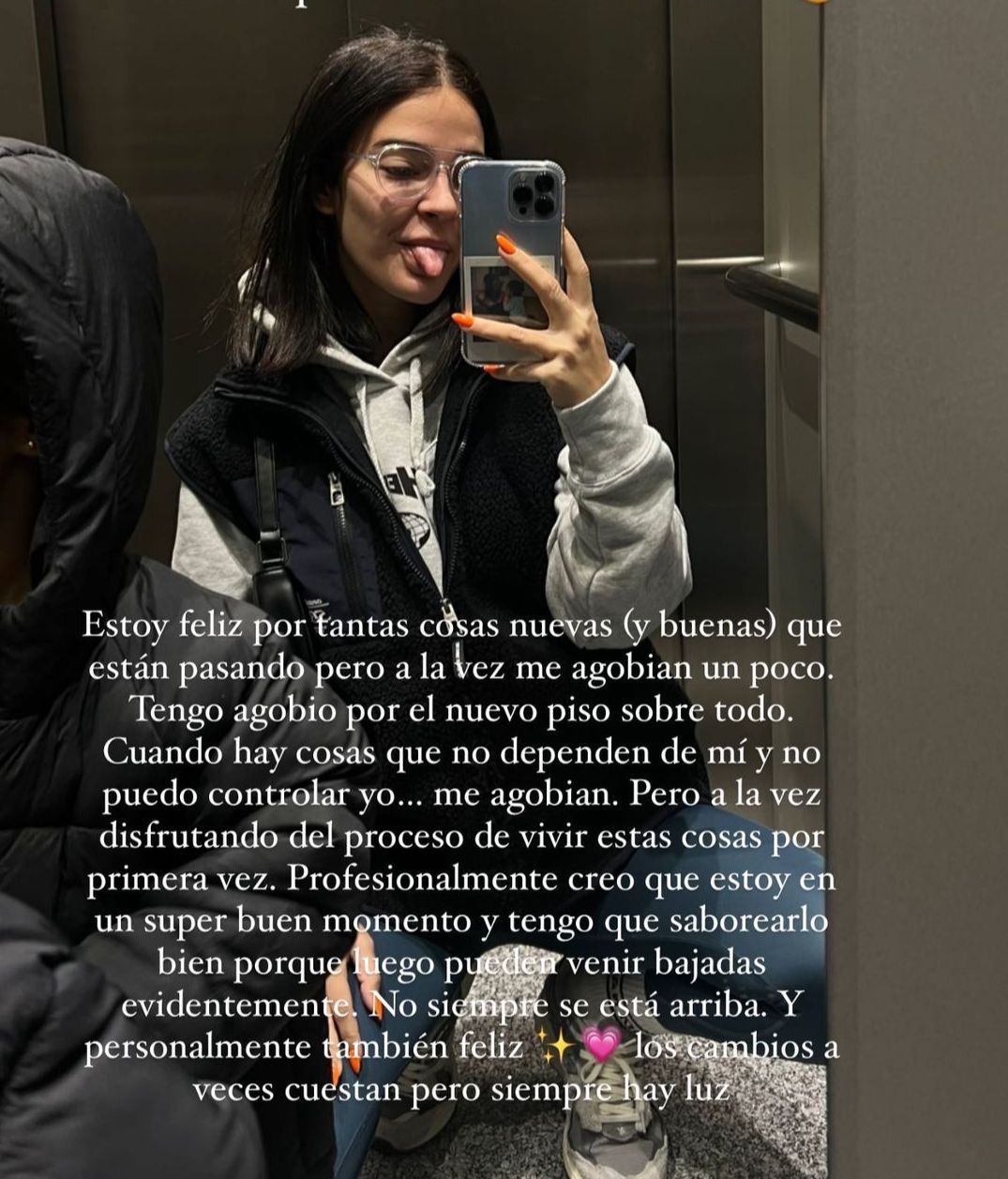 Laura Escanes hace balance de su situación personal actual
