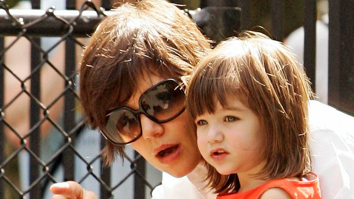 Suri Cruise es hija de Tom Cruise y Katie Holmes