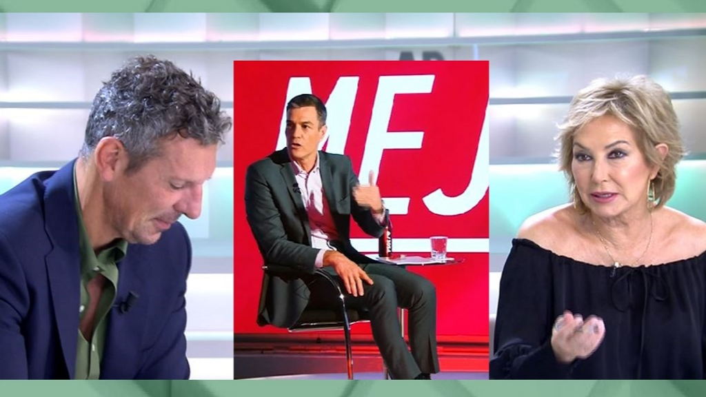 Joaquín Prat y Ana Rosa imitan a Pedro Sánchez en directo