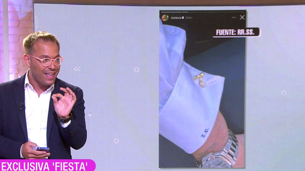 El detalle de Íñigo Onieva en la boda: unos gemelos en forma de T de Tamara