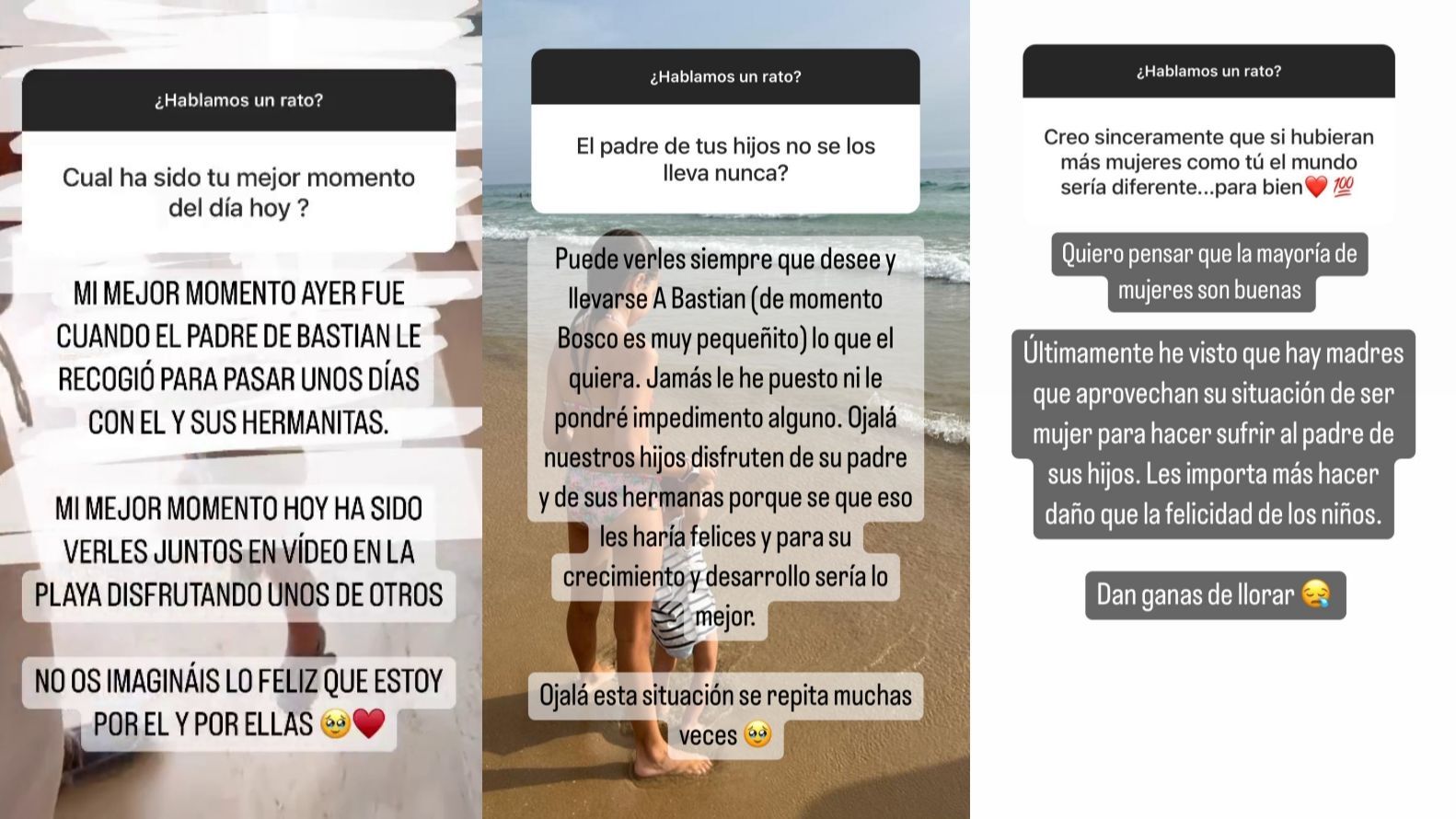 Carla Barber habla del reencuentro de Joseph con sus hijos