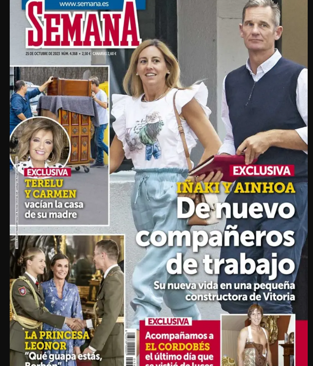 La portada del 18 de octubre de 2023