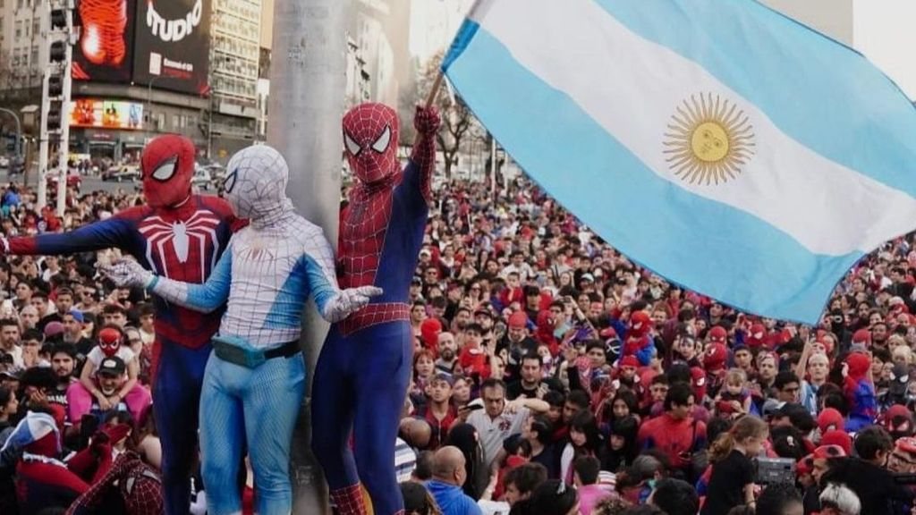 Quedada de Spider-man más grande del mundo