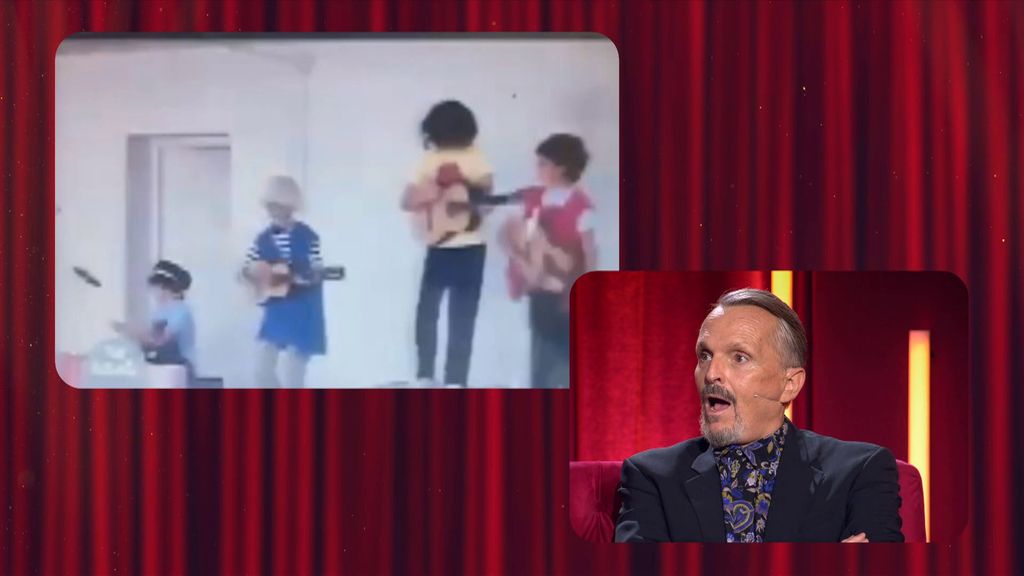 Miguel Bosé alucina con las imágenes de su primer grupo de música en ‘Somovisión’: “No sabía que existían”