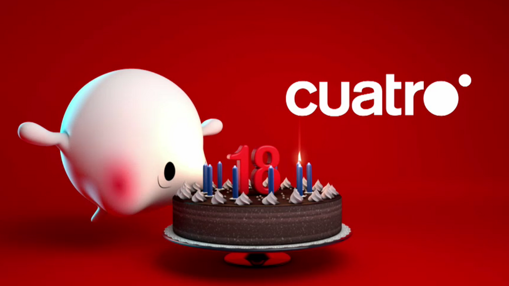 Cuatro cumple 18 años y lo celebra como mejor sabe ¡con mucha diversión!