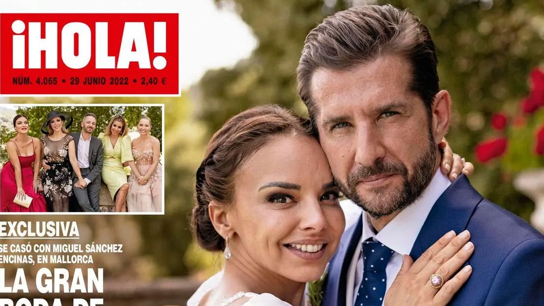 Así fue la boda de Chenoa y Miguel Sánchez Encinas