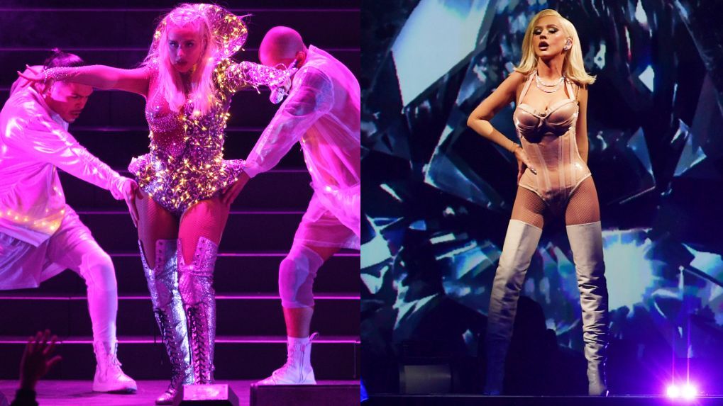 El antes y el después de Christina Aguilera