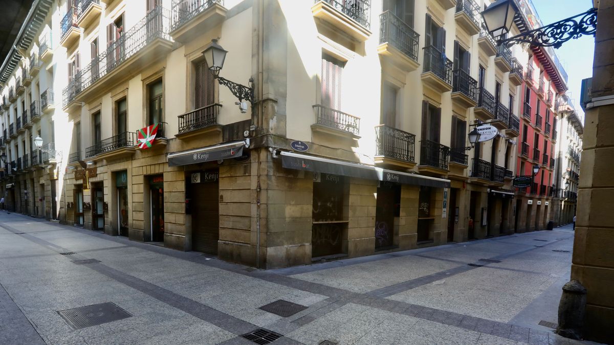 Una calle de Donostia