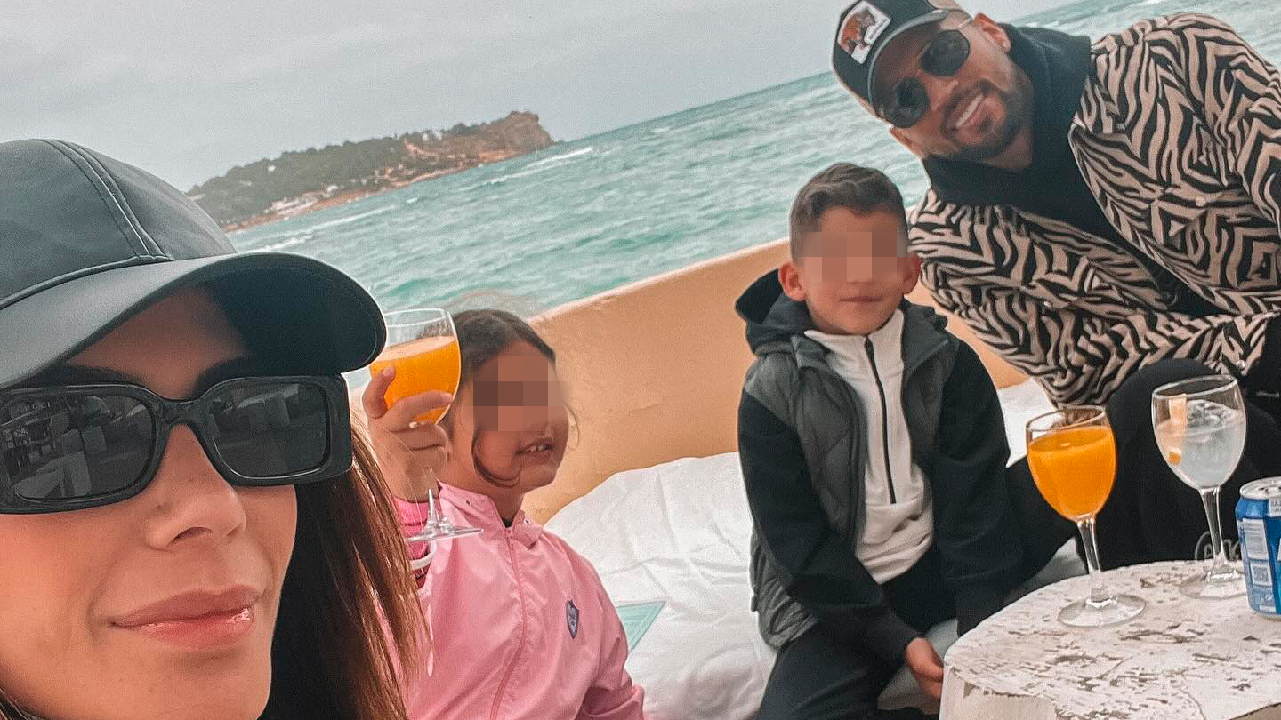 Así han celebrado Tamara Gorro y Ezequiel Garay el Día del Padre junto a sus dos hijos (Imagen Instagram: @tamara_gorro)