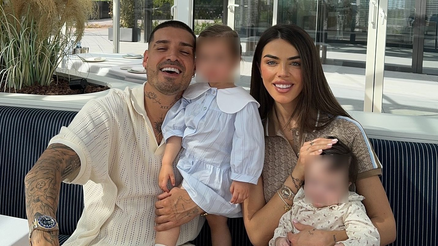 Así han crecido las hijas de Violeta Mangriñán y Fabio Colloricchio