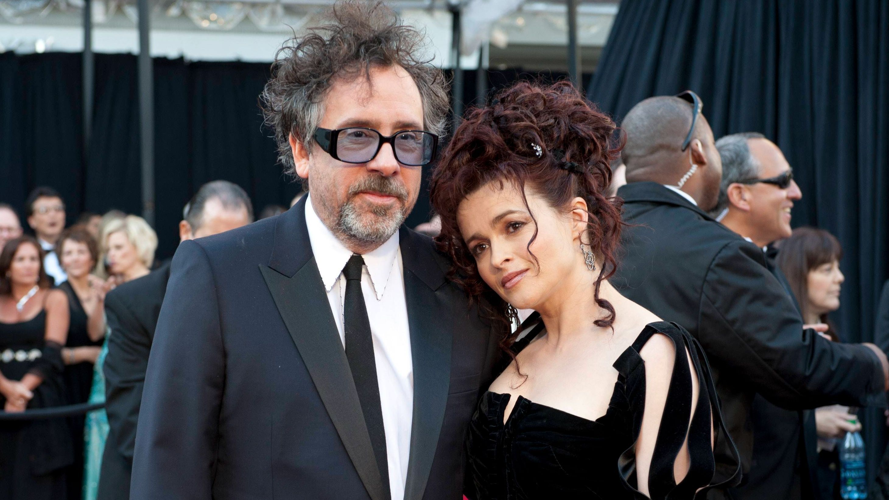 Helena Bonham Carter y Tim Burton.