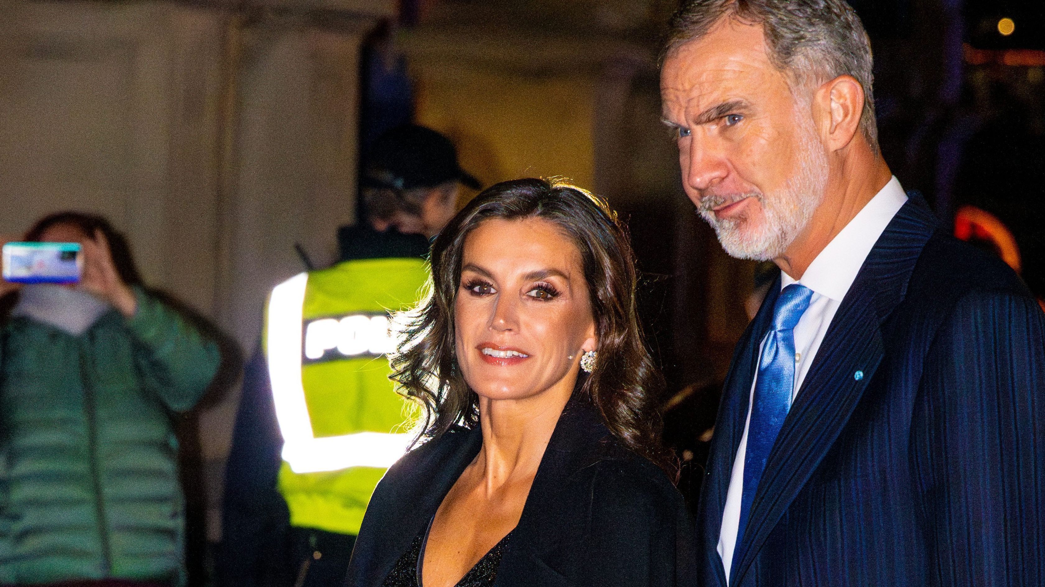 Letizia, con los pendientes de chatones