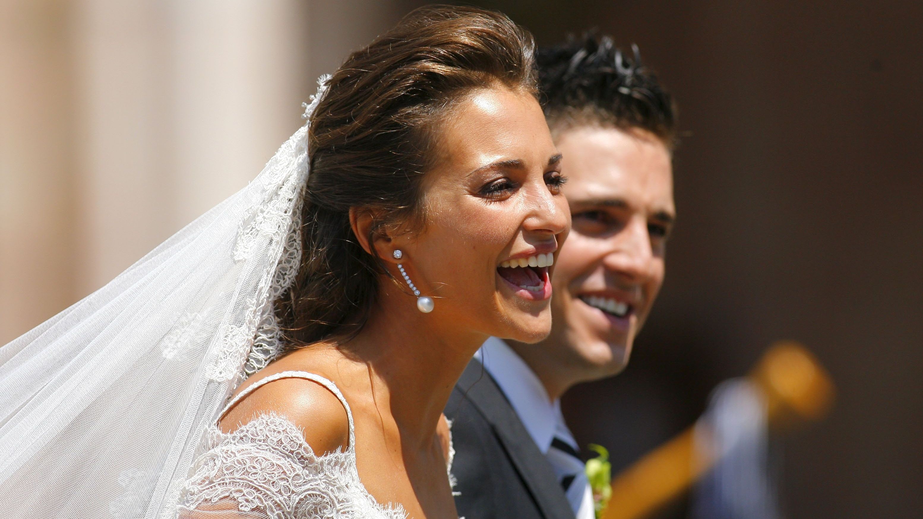 Así fue el vestido de novia de Paula Echevarría Así fue el vestido de novia de Paula Echevarría