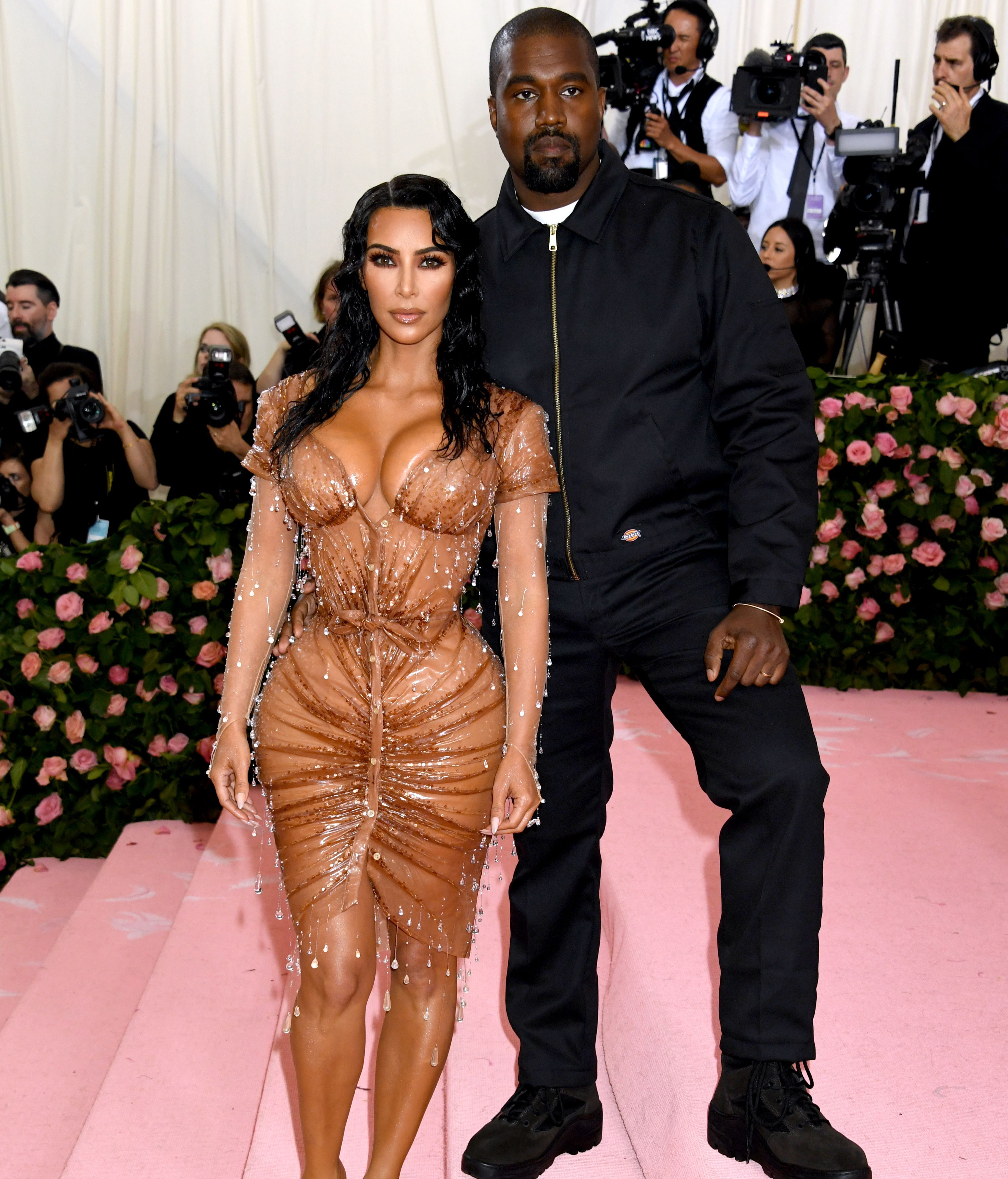 Kim Kardashian y Kanye West en una imagen de archivo.