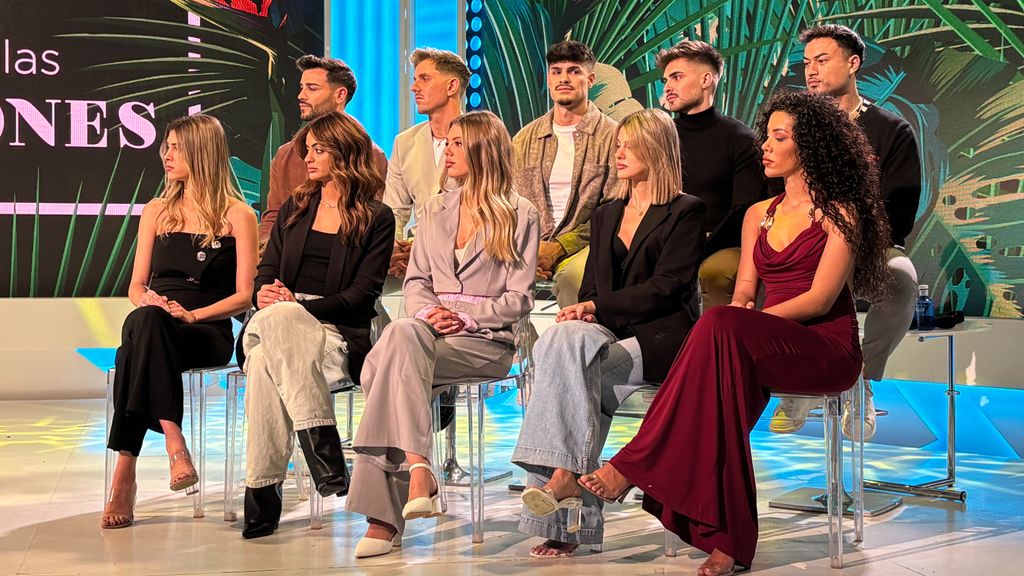 Sthefany y Tadeo, Bayan y Eros, Alba y Gerard, Andrea y Joel y Alba y Álvaro.