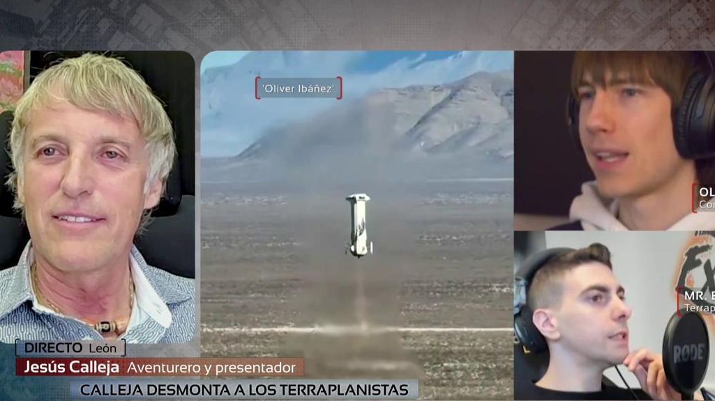 Jesús Calleja desmonta en directo a los terraplanistas en 'Código 10': "No entienden cómo funciona el mundo"