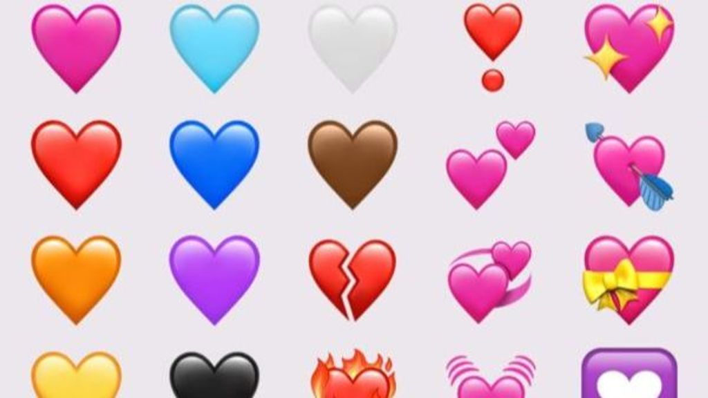 El significado de los colores del emoji de corazón