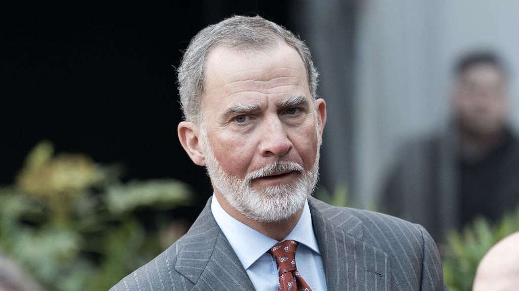 El rey Felipe, con el rostro quemado tras esquiar en Formigal