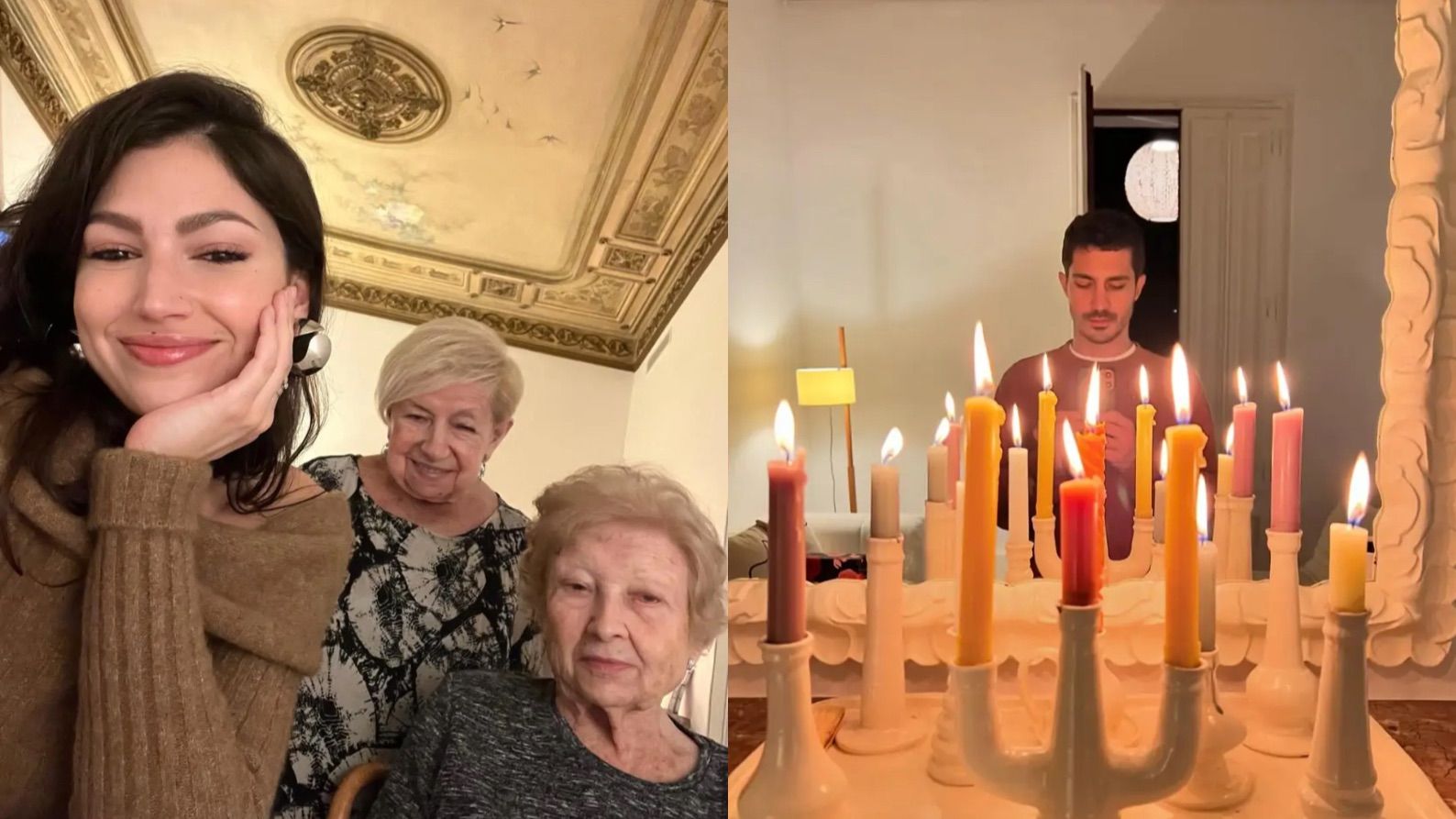Los techos y el recibidor de la casa de Úrsula Corberó y Chino Darín en Barcelona