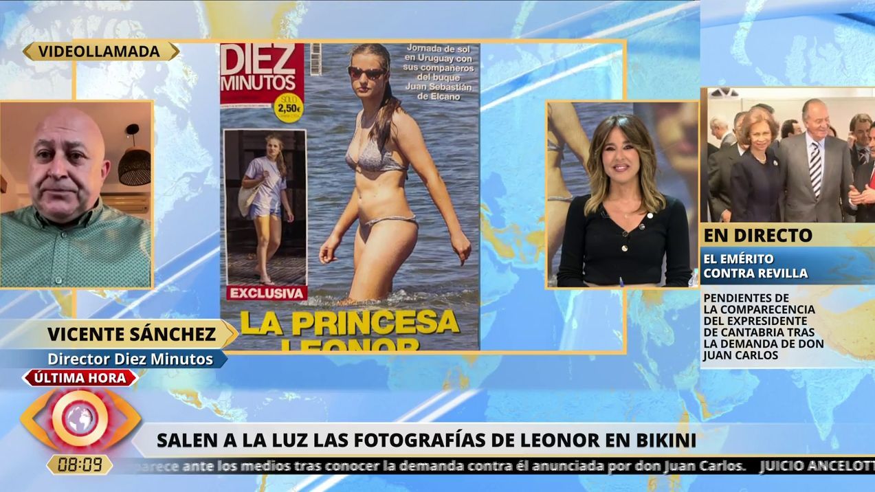 La princesa Leonor, pillada en bikini en la playa: ¿Con quién disfrutó de su día de descanso? La mirada crítica 2025 Programa 394