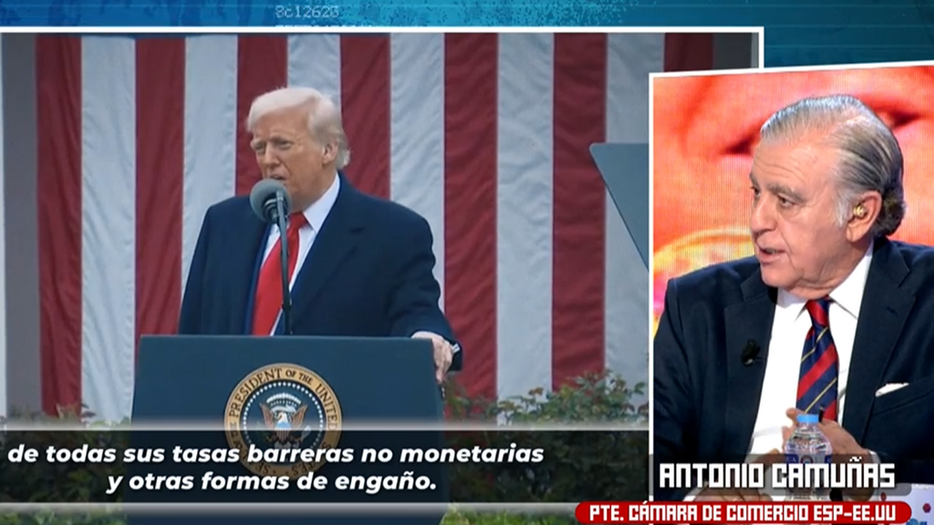 Antonio Camuñas explica lo que hay detrás de los aranceles de Estados Unidos: "Está mal planteado''