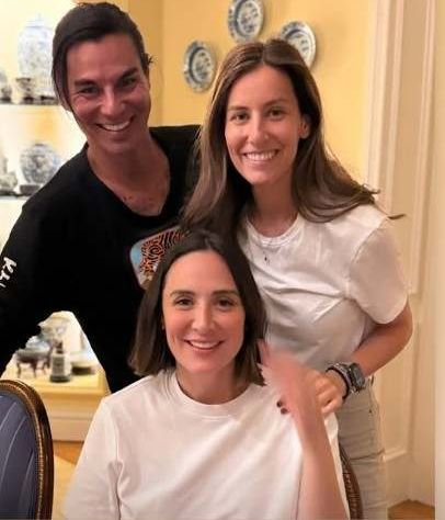 Tamara junto a sus hermanos, Julio José y Ana, en un 'reel' reciente