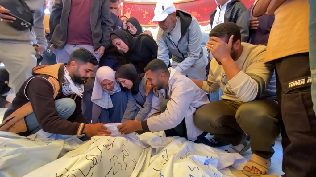 Israel informa de 40 palestinos muertos durante el sábado en la Franja de Gaza