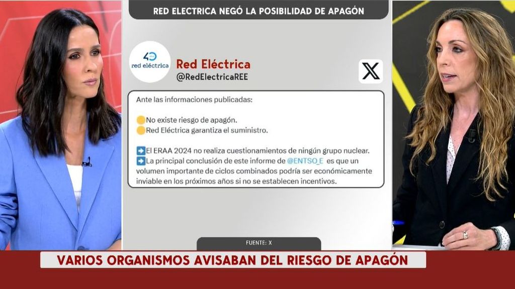 Las advertencias de que el apagón podía suceder