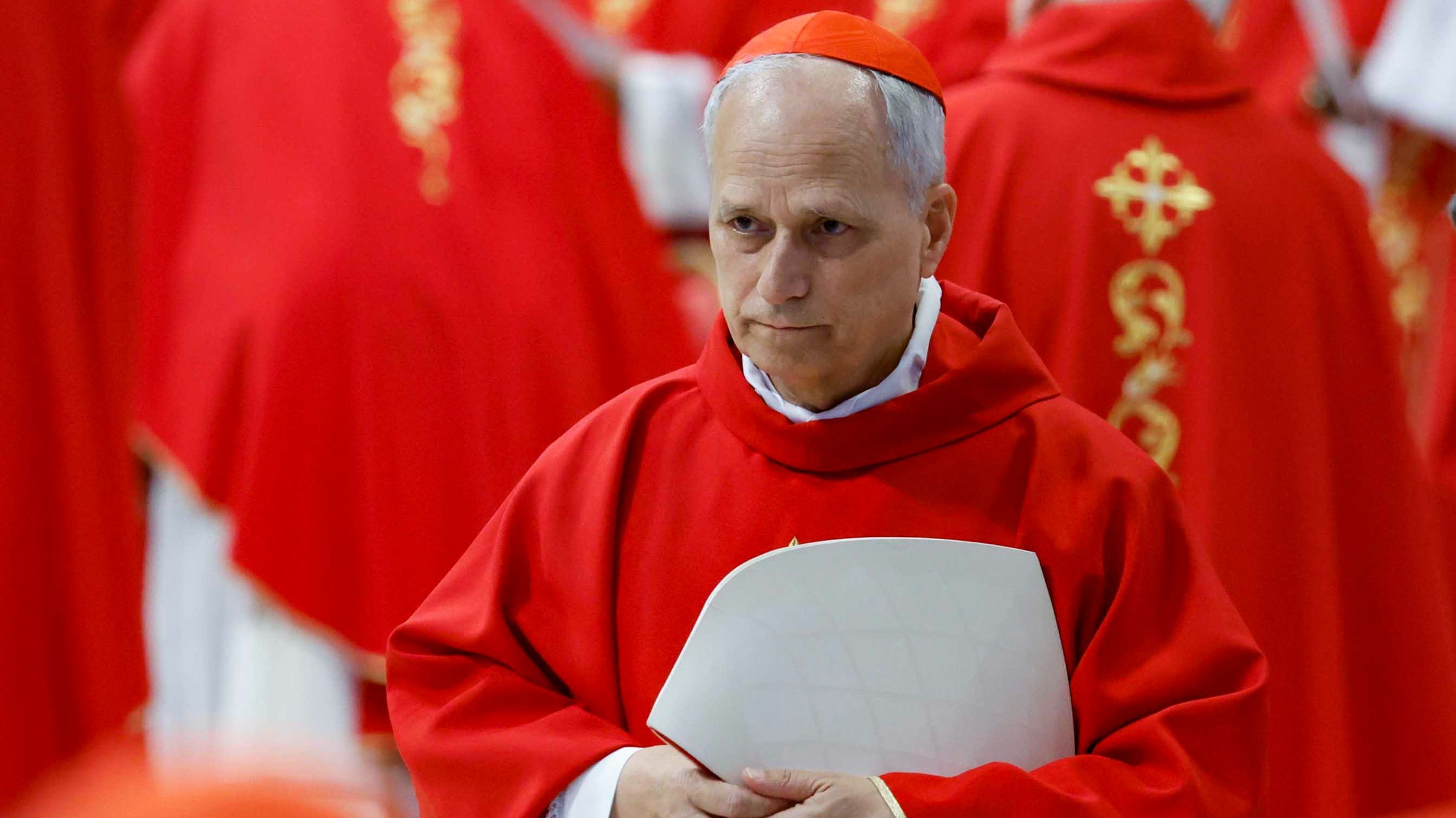 El cardenal estadounidense Robert Prevost