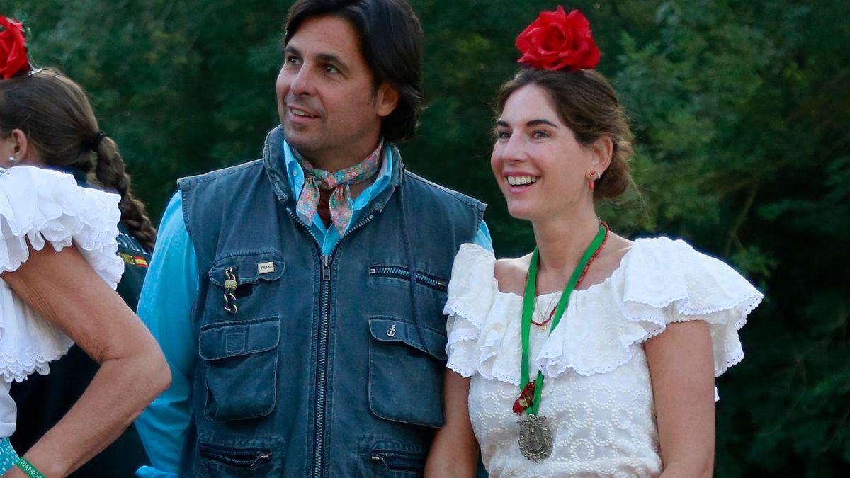 Fran Rivera y Lourdes Montes, en la Feria de Abril