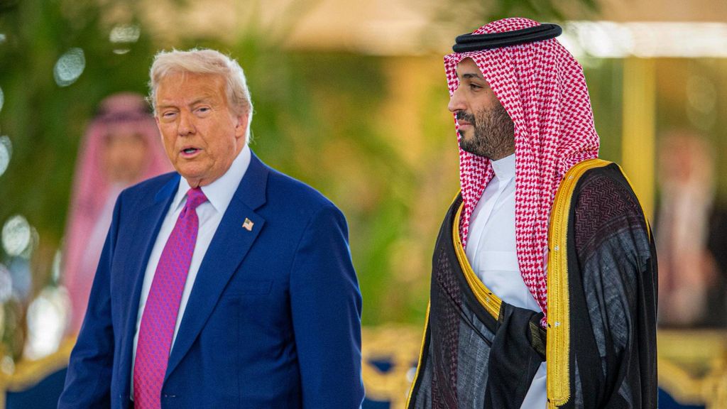 Donald Trump y Mohamed Bin Salman