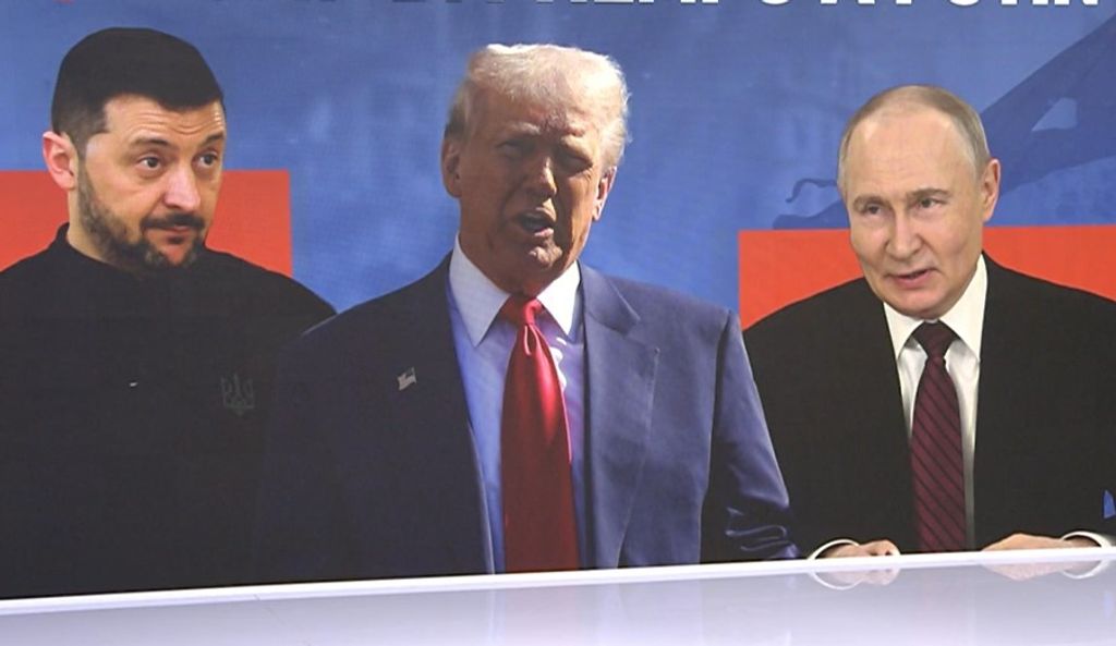 Zelenski y Putin, las partes implicadas en el conflicto con la mediación de Trump