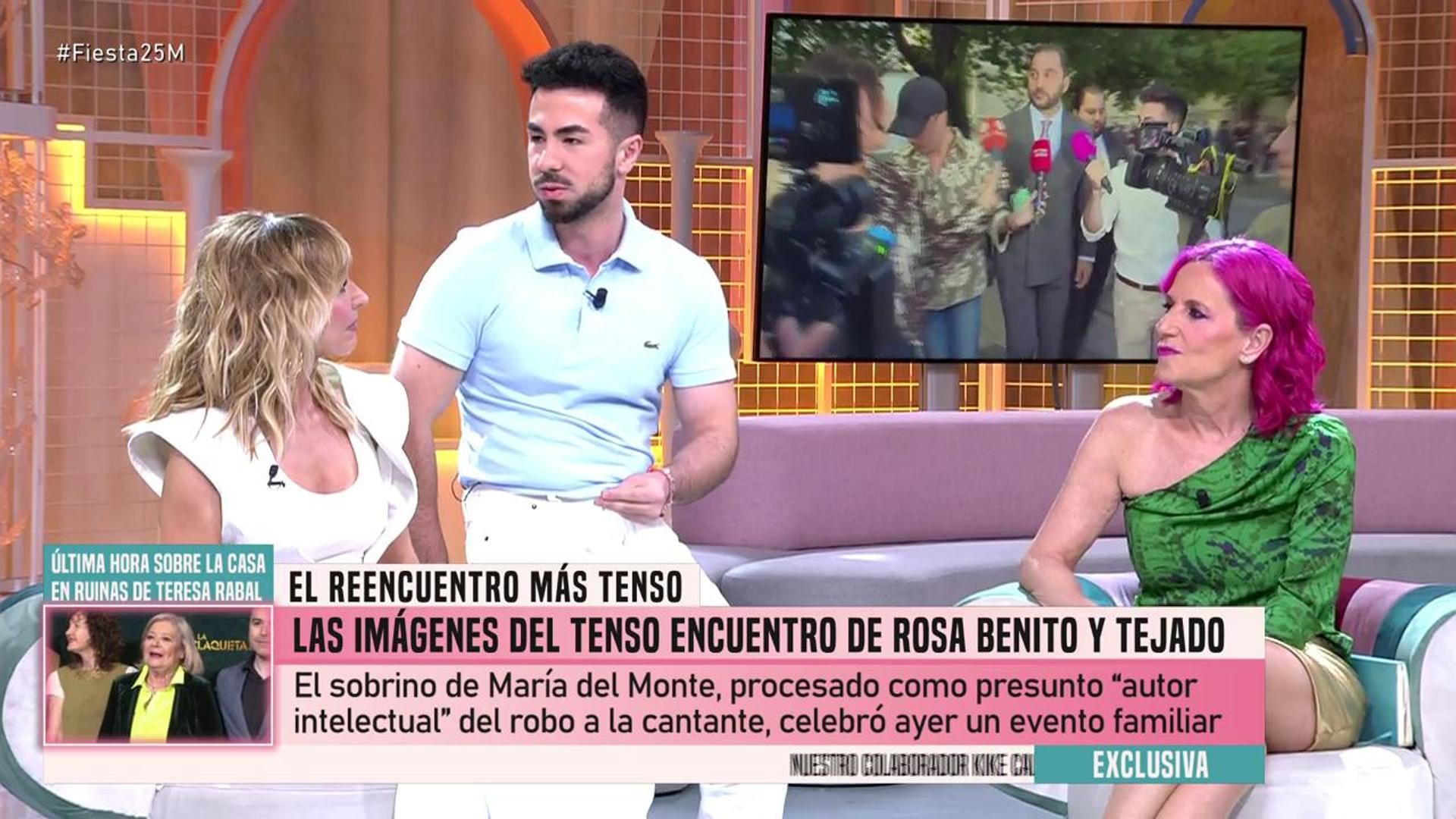 Los detalles del reencuentro de Los Tejado y Mohedano