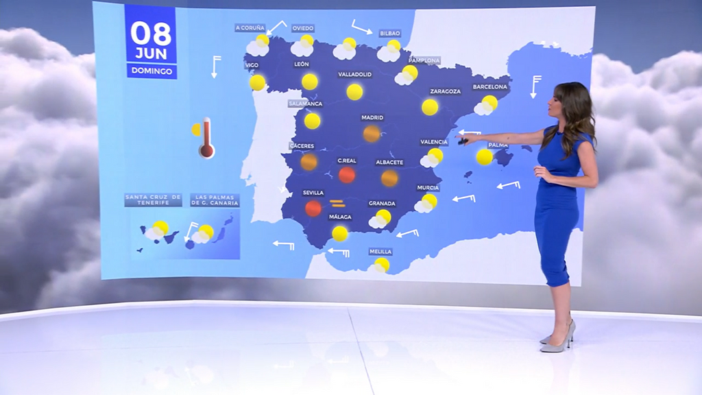 Este domingo llega el calor sofocante: las temperaturas volverán a repuntar hasta los 40 grados